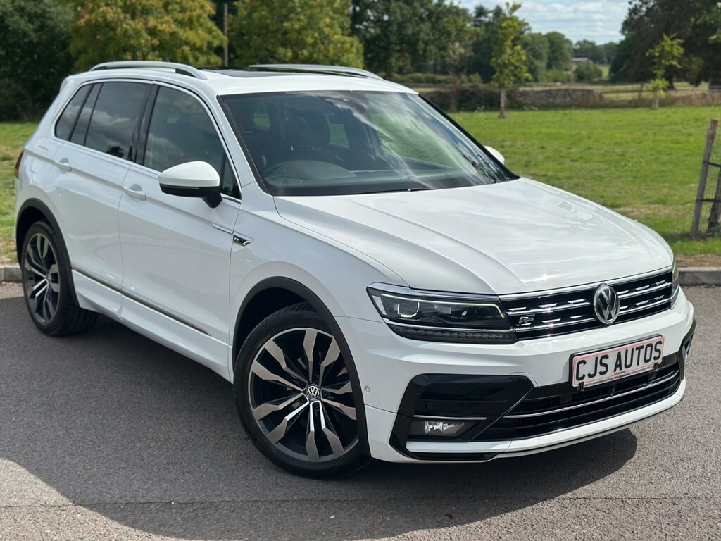Volkswagen Tiguan R-line Tech Tdi Dsg White