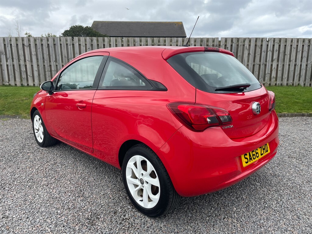 Vauxhall Corsa Hatchback SA66ZHD Red #4