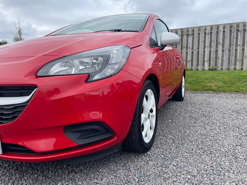 Vauxhall Corsa Hatchback SA66ZHD Red #5