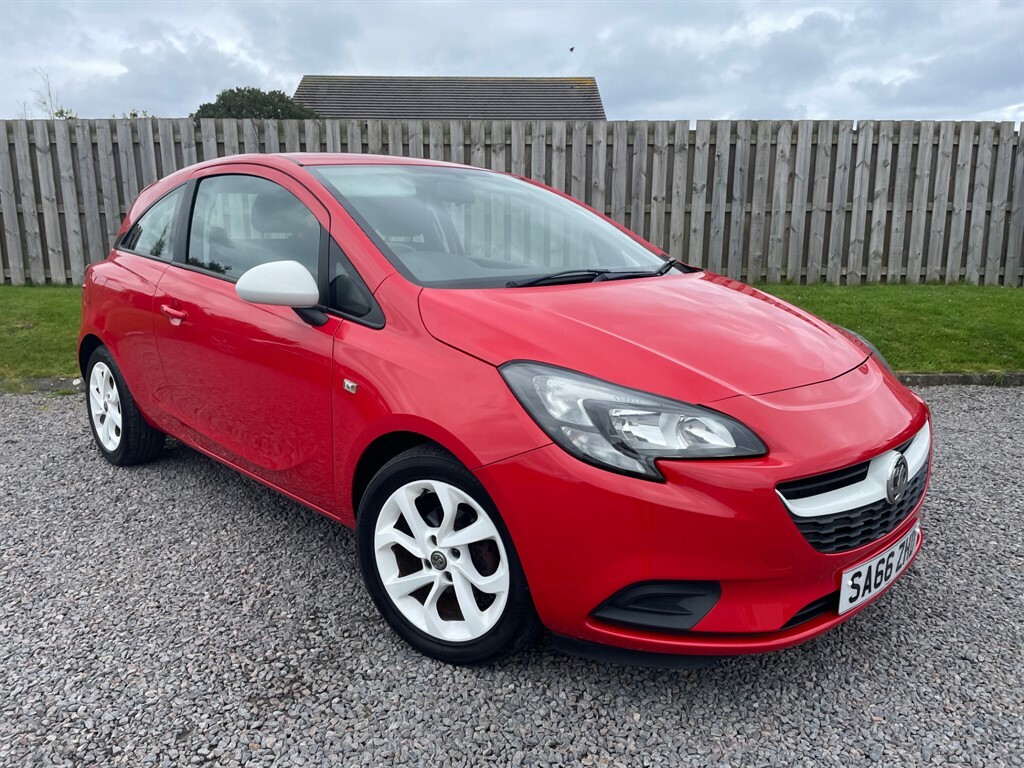 Vauxhall Corsa Hatchback SA66ZHD Red #2
