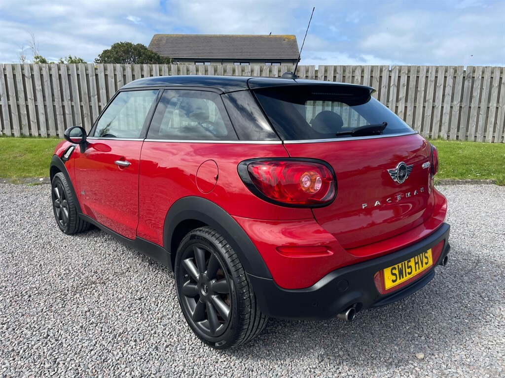 Mini Paceman Coupe Red #4