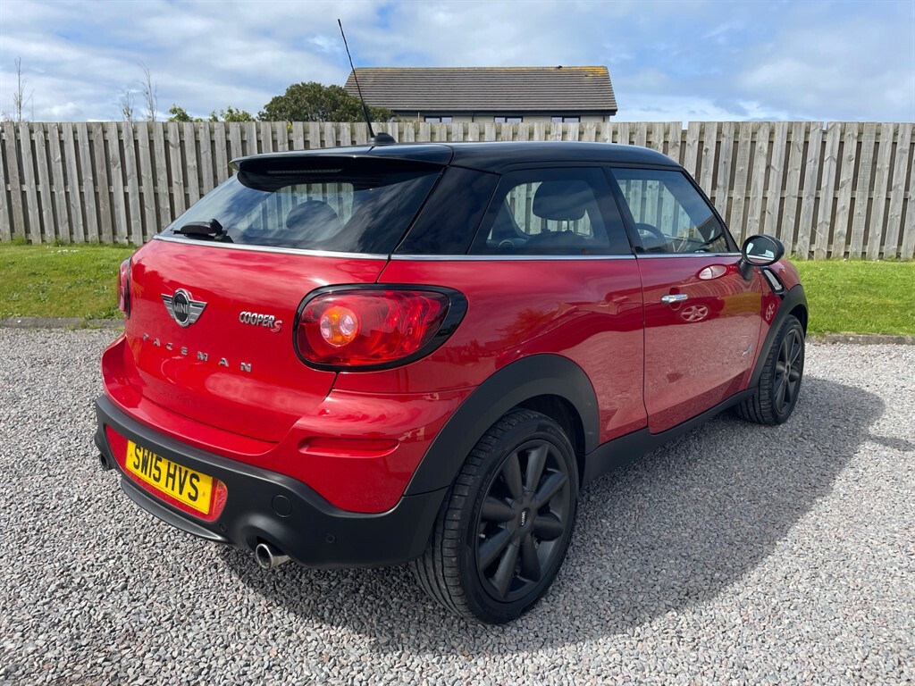 Mini Paceman Coupe Red #3