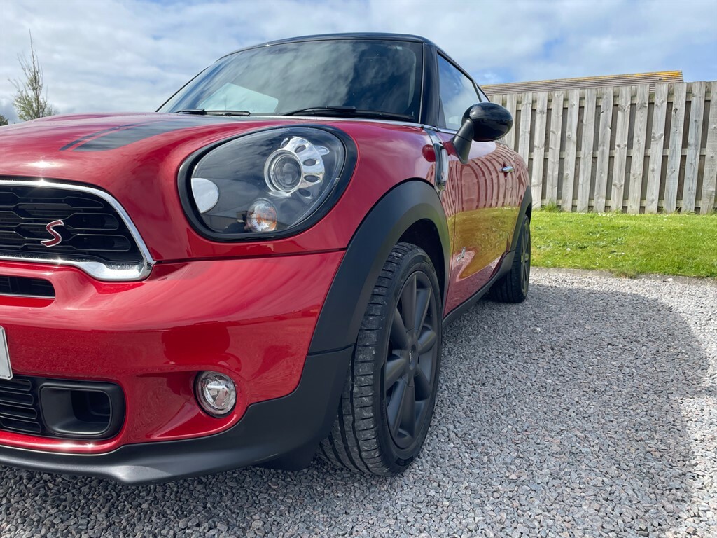 Mini Paceman Coupe Red #5