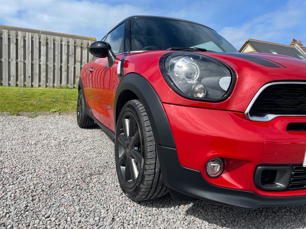 Mini Paceman Coupe Red #6
