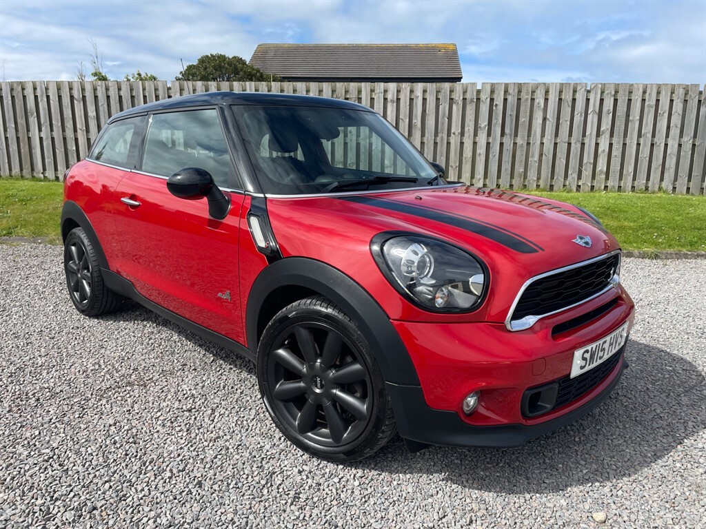 Mini Paceman Coupe Red #2