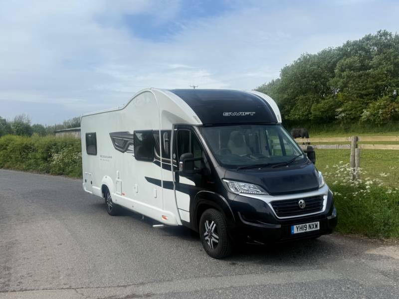 Fiat Ducato Swift Bessacarr 596 6 Berth Motorhome - 2019 19 Black #3