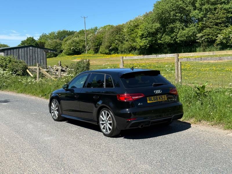 Audi A3 30 Tfsi 116 Black Edition - 2019 68 KM04HON Black #5