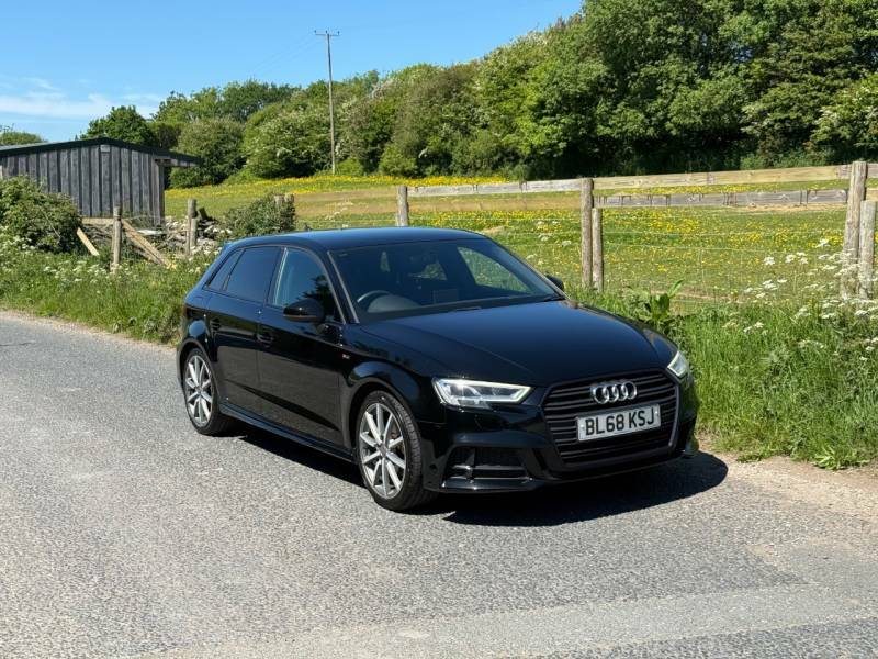Audi A3 30 Tfsi 116 Black Edition - 2019 68 KM04HON Black #6