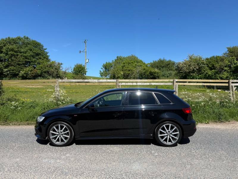 Audi A3 30 Tfsi 116 Black Edition - 2019 68 KM04HON Black #3