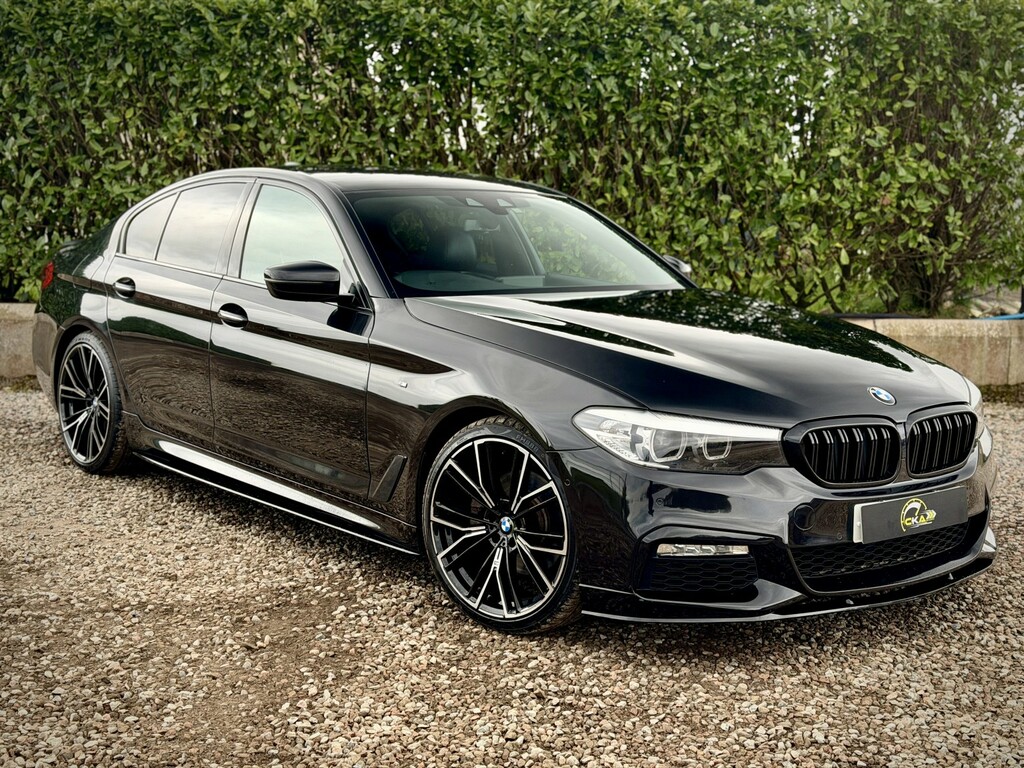 BMW 5 Series 2.0 520D M Sport Saloon 2017 Black