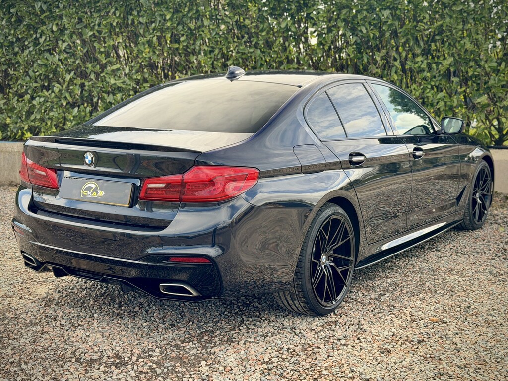 BMW 5 Series 2.0 520D M Sport Saloon 2017 LV67XWO Black #6