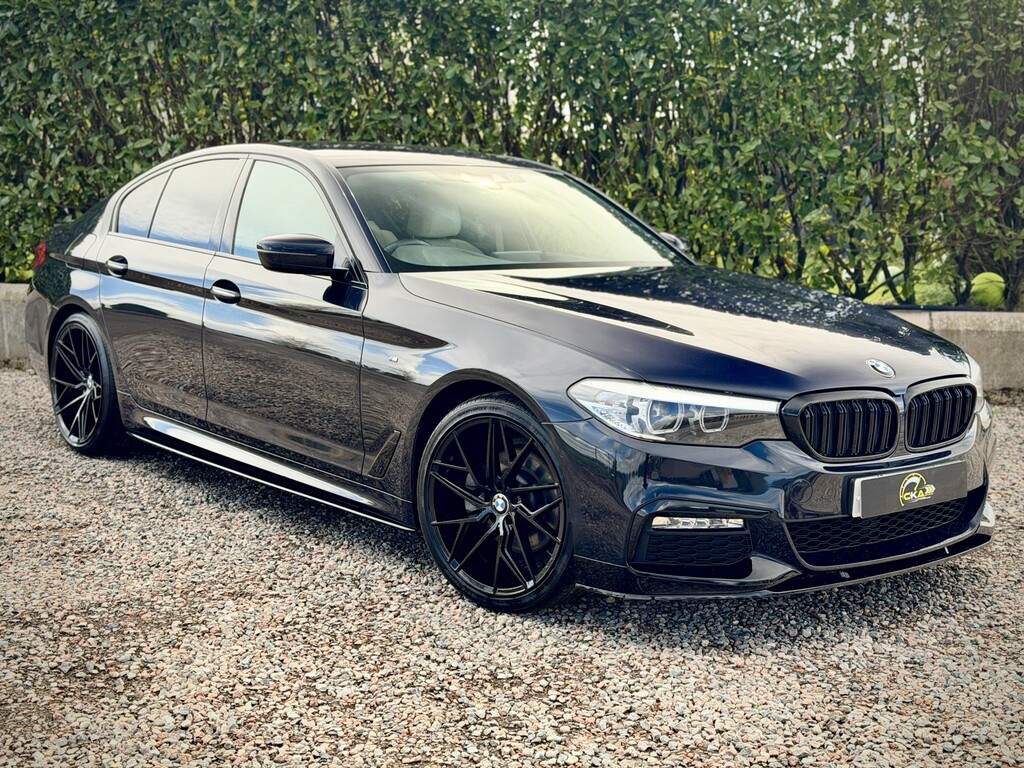 BMW 5 Series 2.0 520D M Sport Saloon 2017 Black