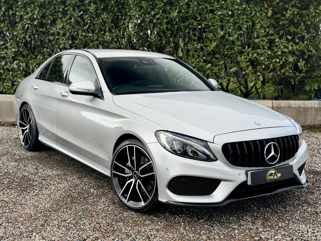 Mercedes-Benz C Class 2.1 C220 Bluetec Amg Line 2015 Silver