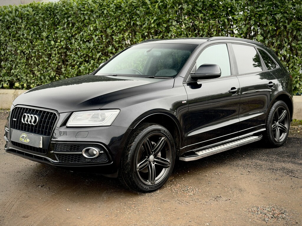 Audi Q5 2.0 Tdi S Line Plus 2013 VX13OLO Black #5