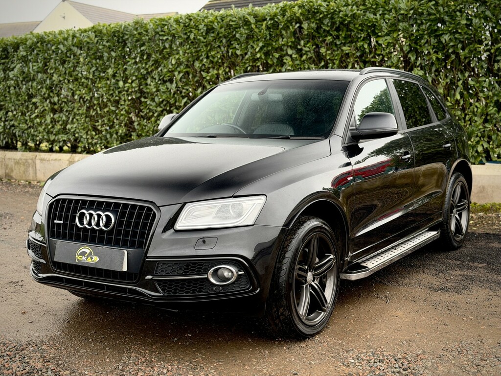 Audi Q5 2.0 Tdi S Line Plus 2013 VX13OLO Black #4