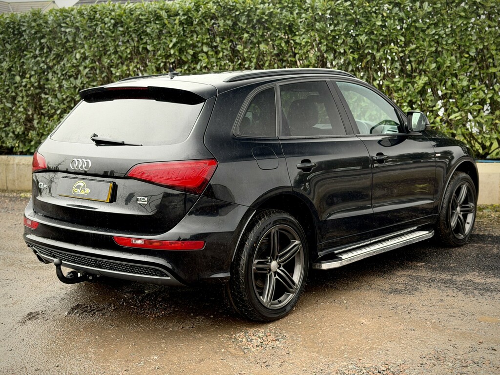 Audi Q5 2.0 Tdi S Line Plus 2013 VX13OLO Black #6