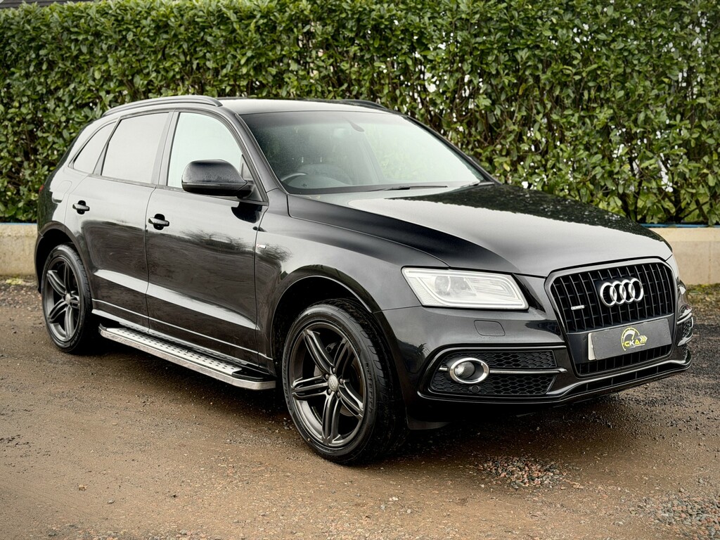Audi Q5 2.0 Tdi S Line Plus 2013 VX13OLO Black #2