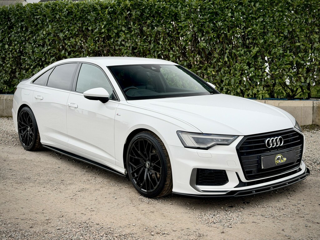 Audi A6 Saloon 2.0 Tdi 40 S Line 2019 BYZ7008 White #2