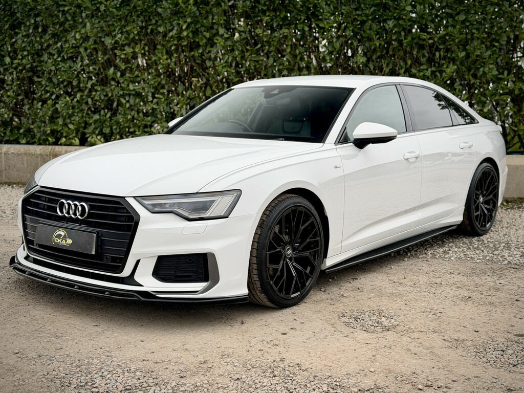 Audi A6 Saloon 2.0 Tdi 40 S Line 2019 BYZ7008 White #4