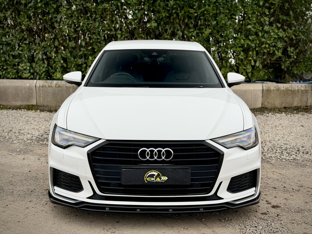 Audi A6 Saloon 2.0 Tdi 40 S Line 2019 BYZ7008 White #3