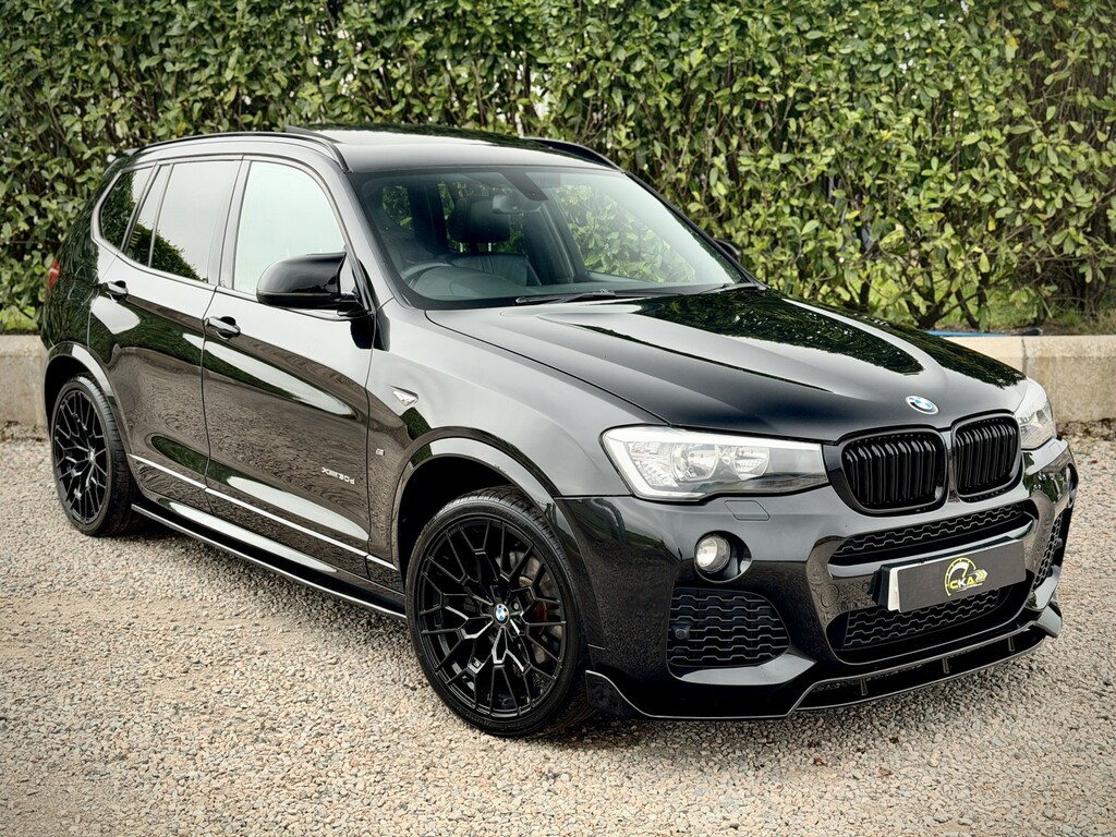 BMW X3 3.0 X3 Xdrive30d M Sport 2015 Black