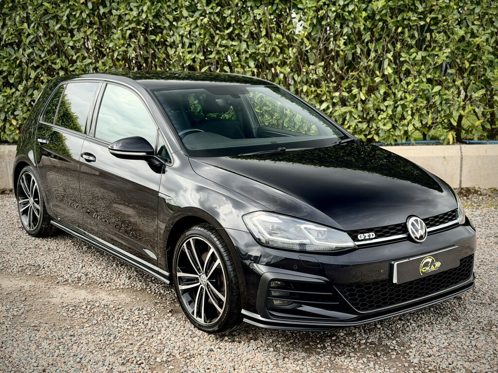 Volkswagen Golf 2.0 Tdi Bluemotion Tech Gtd 2017 K444BLR Black #2