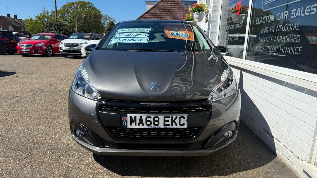 Peugeot 208 Ss Gt Line MA68EKC Grey #2