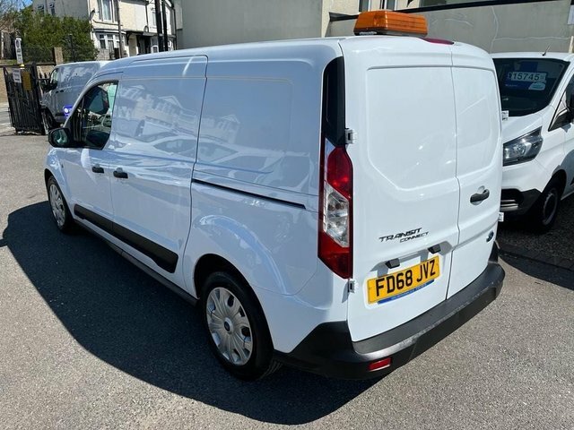 Ford Transit Connect 1.5 210 Ecoblue Trend L2 Euro 6 S S FD68JVZ White #6