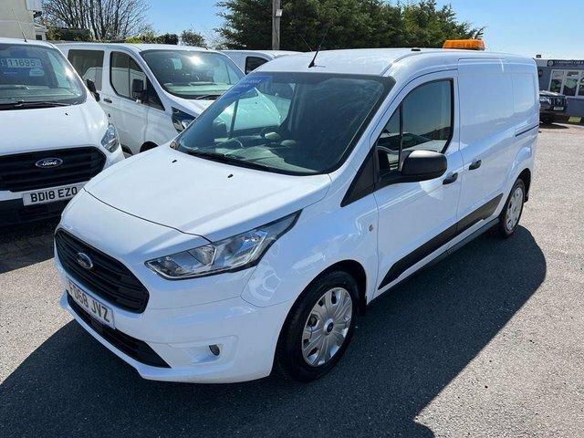 Ford Transit Connect 1.5 210 Ecoblue Trend L2 Euro 6 S S FD68JVZ White #4