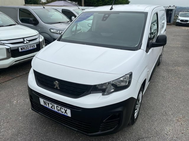 Peugeot Partner 1.5 Bluehdi 850 Professional Long Crew Van Double NY21GCX White #3