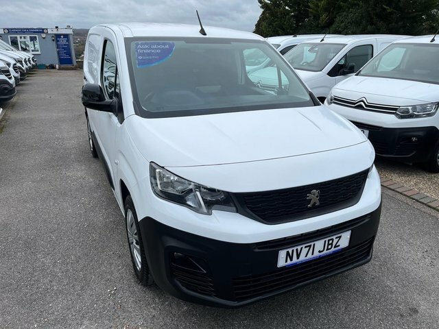 Peugeot Partner 1.5 Bluehdi 950 Professional Premium Long Panel Va NV71JBZ White #3