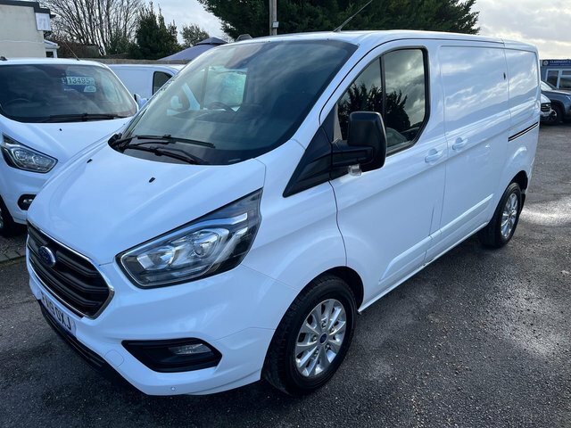 Ford Transit Custom 2.0 300 Ecoblue Limited L1 H1 Euro 6 S S FA19OXJ White #4