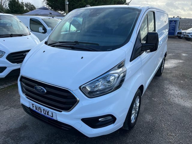 Ford Transit Custom 2.0 300 Ecoblue Limited L1 H1 Euro 6 S S FA19OXJ White #3