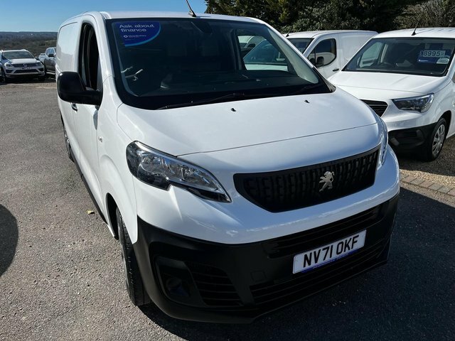 Peugeot Expert 1.5 Bluehdi 1000 Professional Premium Standard Pan NV71OKF White #2