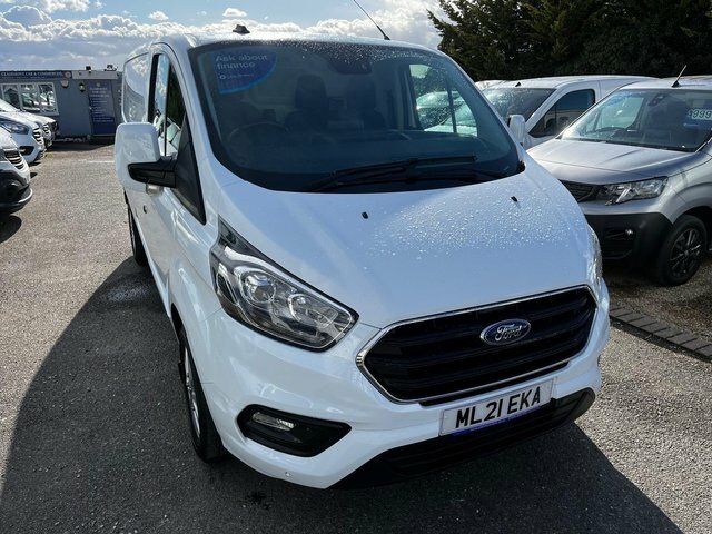 Ford Transit Custom 2.0 300 Ecoblue Limited L2 H1 Euro 6 S S ML21EKA White #2