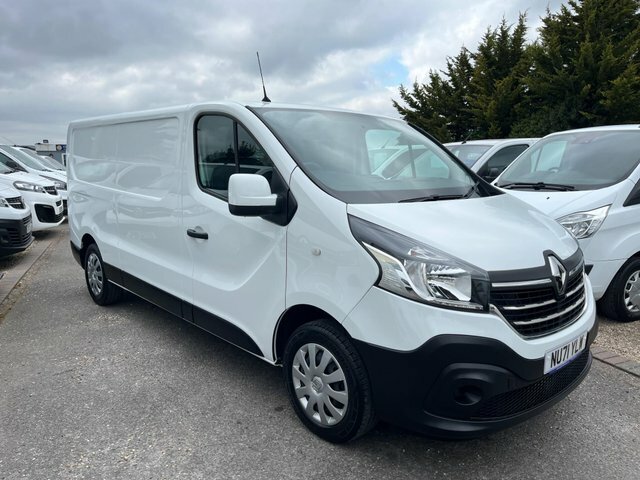 Renault Trafic 2.0 Dci Energy 30 Business Lwb Standard Roof Euro NU71YLW White #2