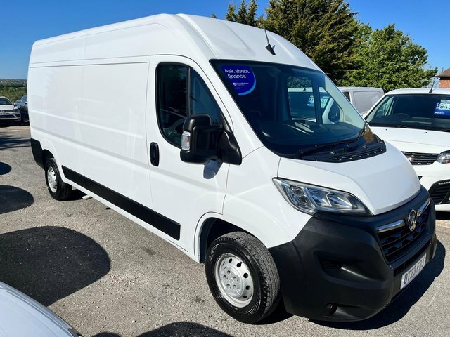 Vauxhall Movano 2.2 Cdti 3500 Biturbo Prime Fwd L3 H2 Euro 6 S S DT23FBJ White #2
