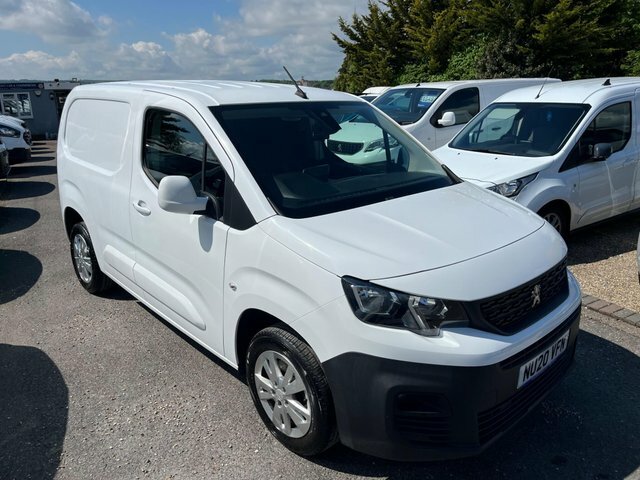 Peugeot Partner 1.5 Bluehdi 1000 Asphalt Standard Panel Van Eat8 S White