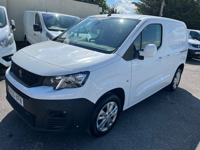 Peugeot Partner 1.5 Bluehdi 1000 Asphalt Standard Panel Van Eat8 S NU20VFN White #3