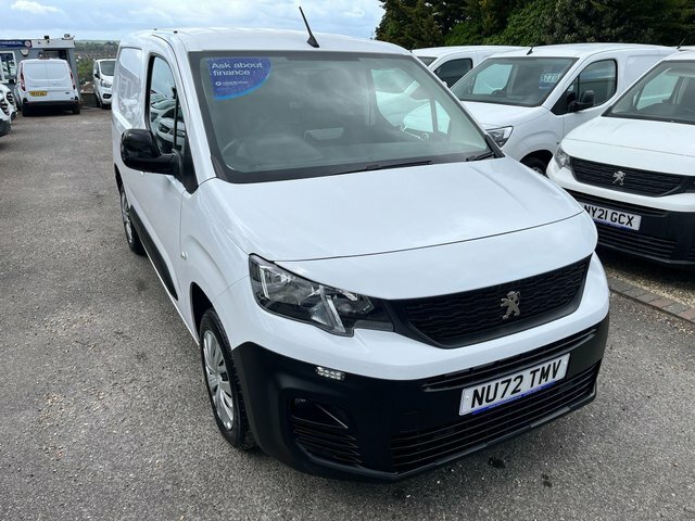 Peugeot Partner 1.5 Bluehdi 1000 Professional Premium Standard Pan NU72TMV White #2