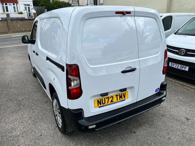 Peugeot Partner 1.5 Bluehdi 1000 Professional Premium Standard Pan NU72TMV White #6
