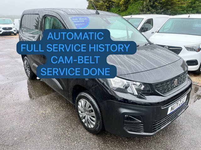 Peugeot Partner 1.5 Bluehdi 1000 Professional Premium Standard Pan Black
