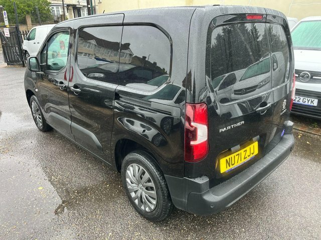 Peugeot Partner 1.5 Bluehdi 1000 Professional Premium Standard Pan NU71ZJJ Black #6