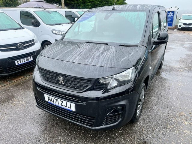 Peugeot Partner 1.5 Bluehdi 1000 Professional Premium Standard Pan NU71ZJJ Black #4
