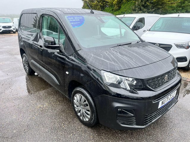 Peugeot Partner 1.5 Bluehdi 1000 Professional Premium Standard Pan NU71ZJJ Black #2