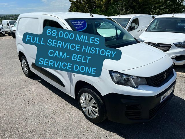 Peugeot Partner 1.5 Bluehdi 1000 Professional Premium Standard Pan White