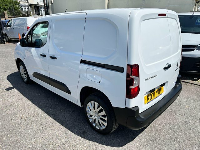 Peugeot Partner 1.5 Bluehdi 1000 Professional Premium Standard Pan RO71YOV White #5