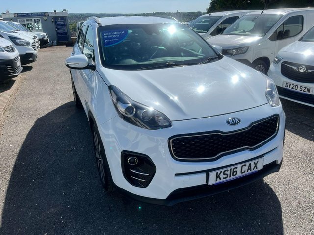 Kia Sportage 2.0 Crdi Kx-3 Awd Euro 6 KS16CAX White #2