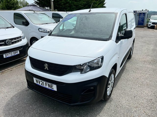 Peugeot Partner 1.5 Bluehdi 1000 Professional Standard Panel Van S White #3