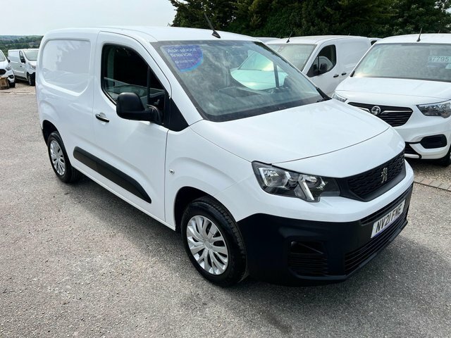 Peugeot Partner 1.5 Bluehdi 1000 Professional Standard Panel Van S White